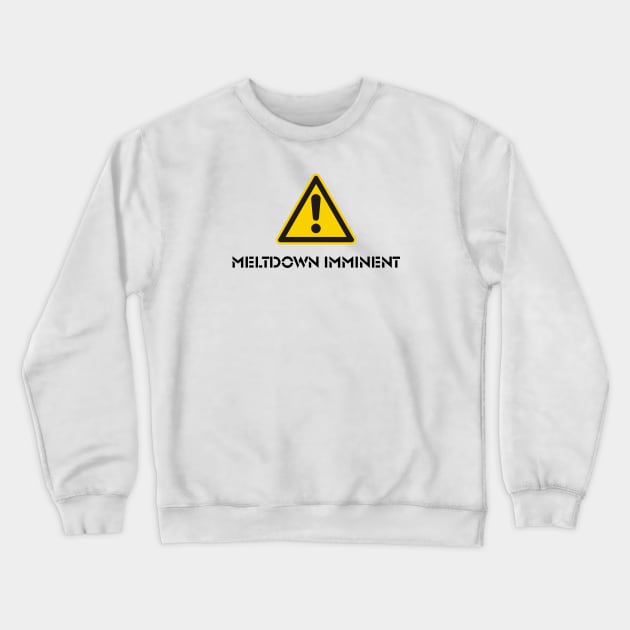 Meltdown Crewneck Sweatshirt by TeawithAlice